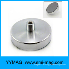 Aimant en ferrite en baryum en forme de coupe magnet